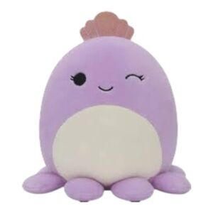 Squishmallow Violet Purple Octopus Plush 16”
Seashell Crown Stuffed Animal